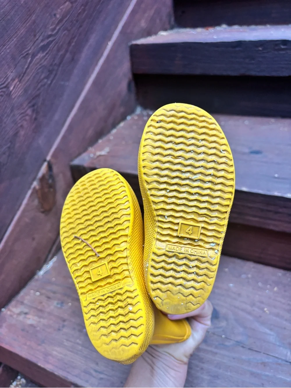 Hunter Kids Bright Yellow Waterproof Rain Boots